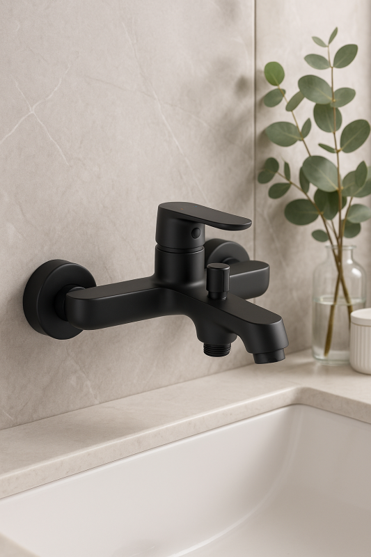 Aquadesign Tours badmengkraan opbouw mat zwart