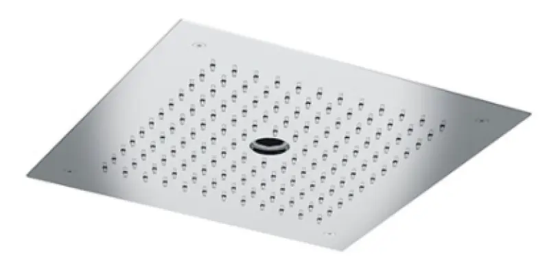 SB inbouw Regendouche plafond met icicle straat 38x38cm volledig RVS 1208955633