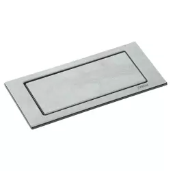 EVOline BackFlip contactdoos beton look met usb lader - met Penaarde