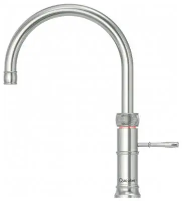 Quooker Classic Fusion Round RVS COMBI & CUBE Warm, koud, kokend, gefilterd, koud, bruisend water 22CFRRVS+CUBE