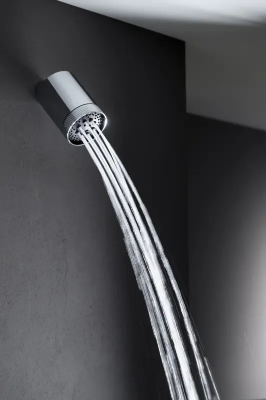 SB Round 316 Beam Multi-jet douchekop 10cm RVS PVD geborsteld zwart 1208956682