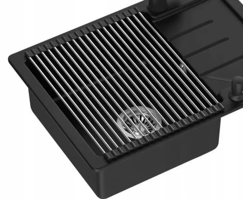 Quadri koperen Rolmat over en voor in de spoelbak 43 x 32 cm 1208957224