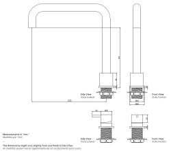 Waterevolution Flow 2-gats keukenmengkraan chroom T151H01