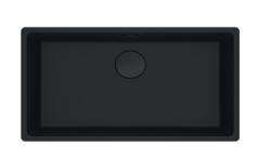 Franke Maris MRG 110-72 Fragranite black edition mat zwarte spoelbak onderbouw