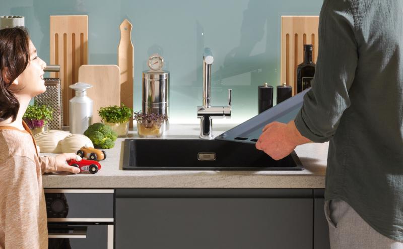 Franke Maris MRG 110-62 Fragranite stone grey spoelbak onderbouw