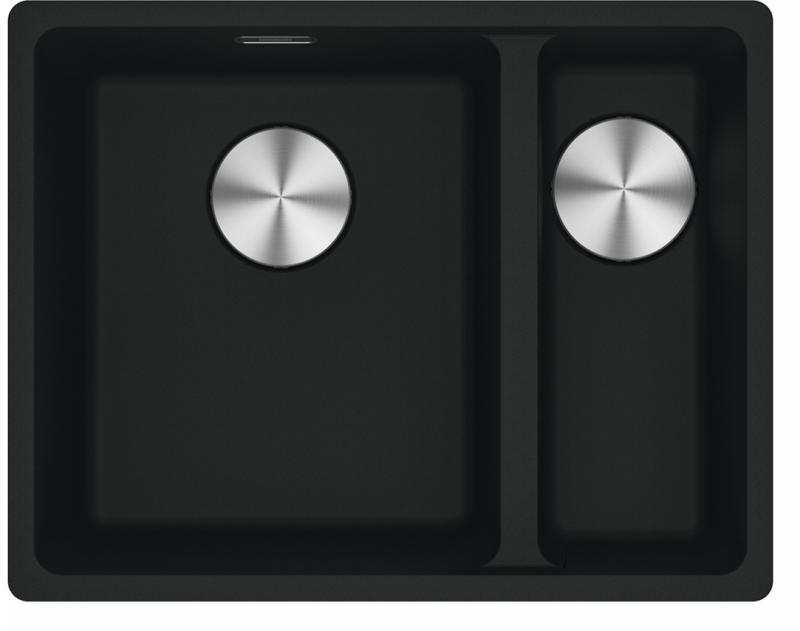 Franke Maris MRG 160-34-15 Fragranite Onyx spoelbak Bak Links onderbouw