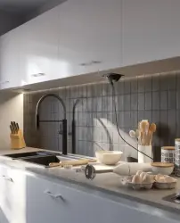 Indux Flip Medium keuken stopcontact randaarde in het werkblad of bovenkast aluminium met 2 stopcontacten en 2 USB opladers 1208957848
