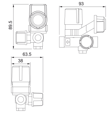 Franke Maris water hub 4L boiler 3-1 met Touch electronische kokend water kraan mat zwart met waterhub bypass 1208957950