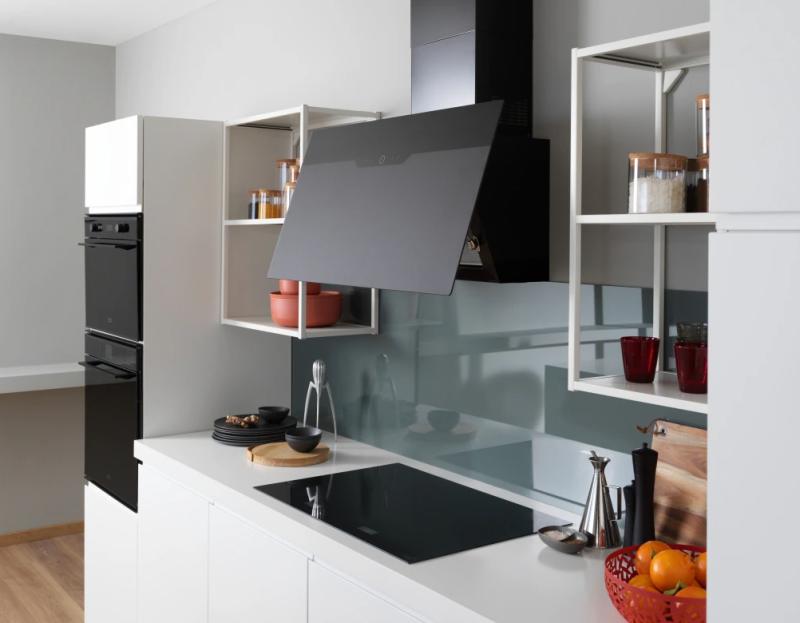 Franke Maris Drip Free wandmodel mat zwart afzuigkap 90cm 330.0657.418