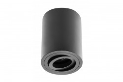 Lamp surface mounted SENSA, aluminium, 85x115, IP20, max 50W, round, black housing