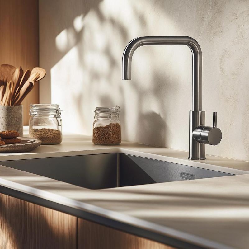 Pure.Sink Elite Steel Pure keukenkraan RVS PS8010-02