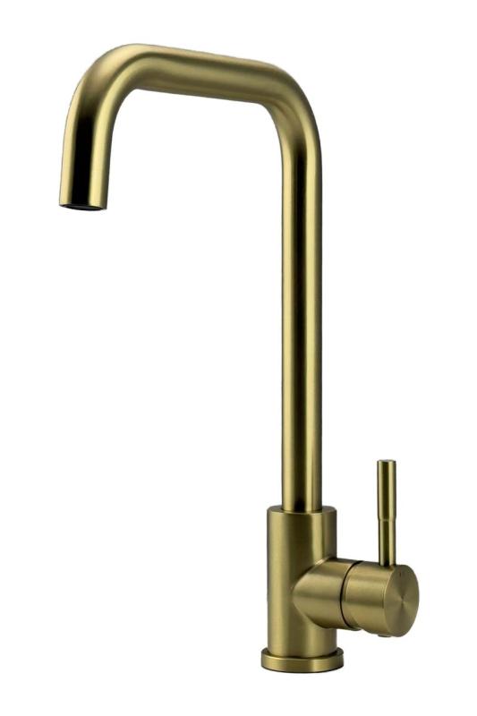Pure.Sink Elite Steel Pure keukenkraan PVD geborsteld goud  PS8010-60