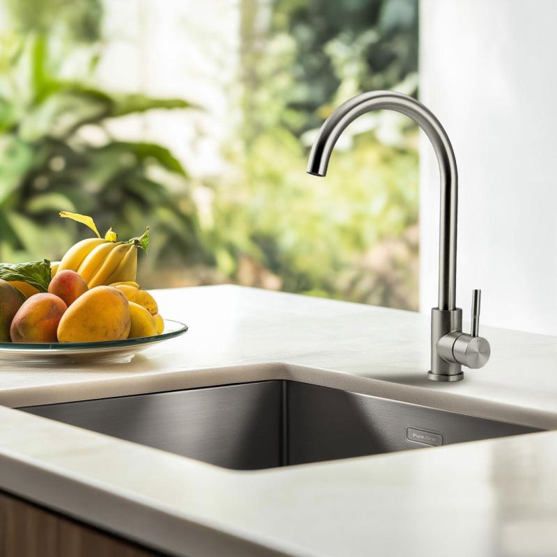 Pure.Sink Elite Steel Stream keukenkraan RVS PS8044-02