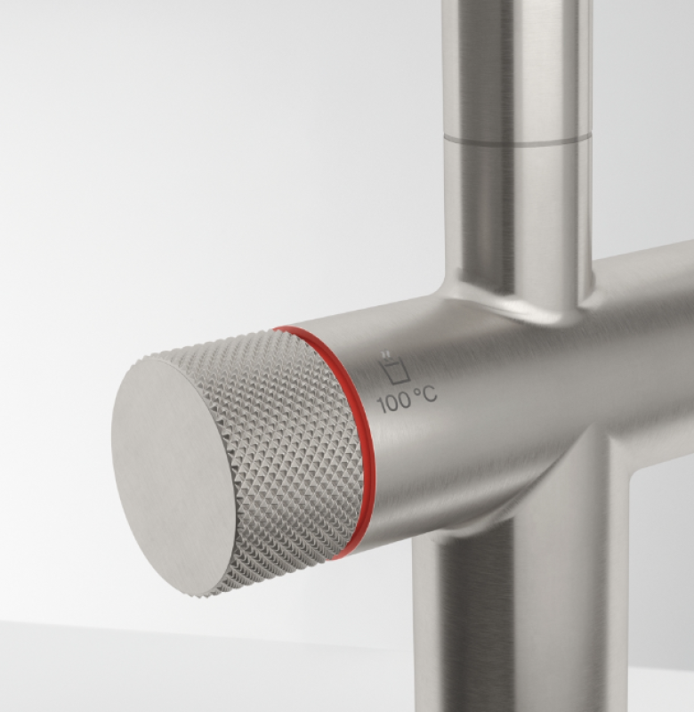 Franke Maris water hub 4L boiler 3-1 met Twist mechanische kokend water kraan RVS  met waterhub mengset 1208967858