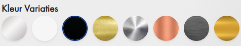 Waterevolution Flow drie-weg douchemengkraan met hand- en hoofddouche light gold 250mm T131N25WGE