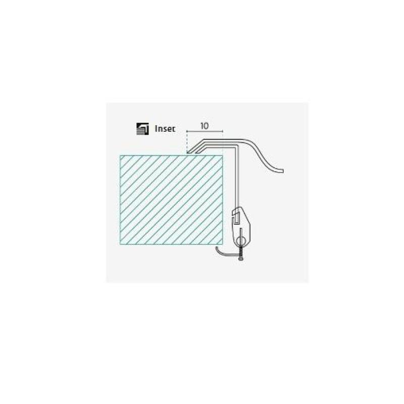 Banka Boston RVS Spoelbak 542 x 402 mm Opbouw 1208970071