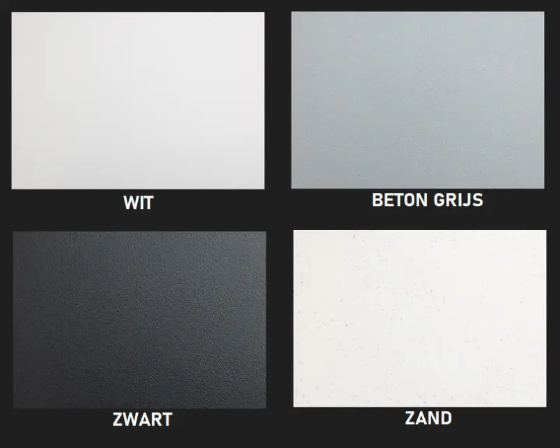 Zand Wit Creme Spoelbak 40x40 cm Onderbouw, Opbouw en Vlakinbouw met Witte Plug 1208970541