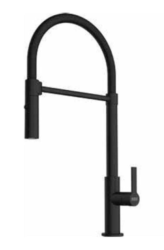 Franke Maris Semi Pro Keukenkraan Flexibele Uitloop Zwart 115.0728.396
