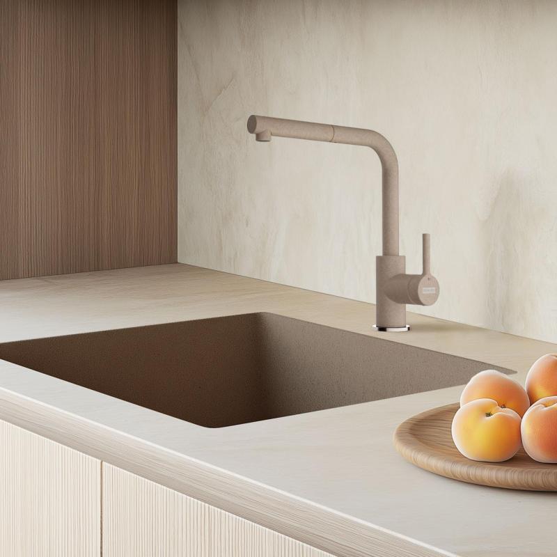 Franke Lina L Keukenkraan Oyster met Uittrekbare Uitloop 115.0728.487