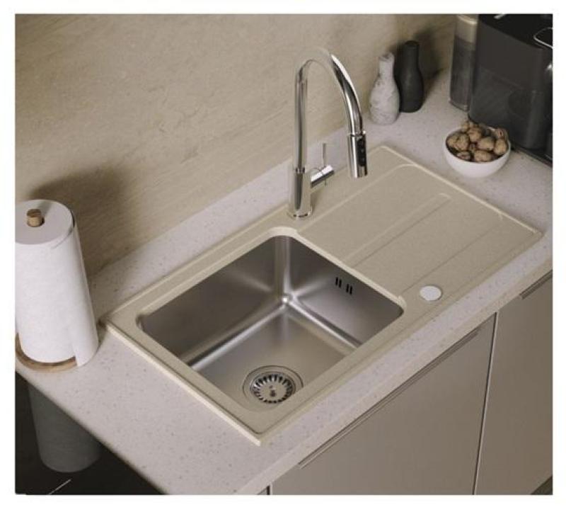 Quadri Viora Keukenmengkraan Chroom 3-weg met een extra aansluiting voor gefilterd water 1208971405