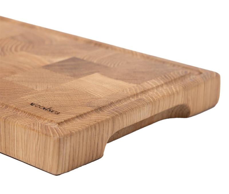 Woodsea Woodstone Oak L -  Eiken Houten Snijplank 50x35cm 1208971446