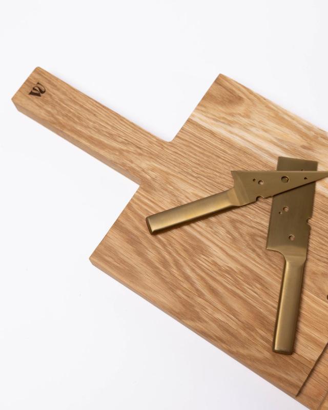 Woodsea Cheese Oak S - Eikenhouten Kaasplank 42x20cm 1208971555