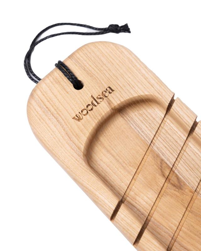 Woodsea Boardette - Essenhouten Frans stokbrood snij- en serveerplank 64x10 cm 1208971570