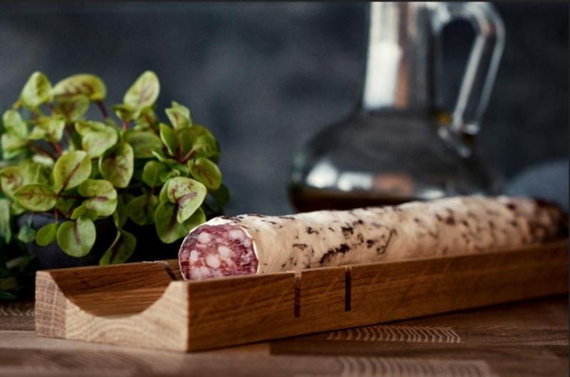 Woodsea Pocket Slice - Essenhouten snij- en serveerplank 30×5 cm 1208971571