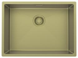 Pure.Sink Luxion Gouden spoelbak 55x40 cm onderbouw, vlakinbouw en opbouw PLX5540-60