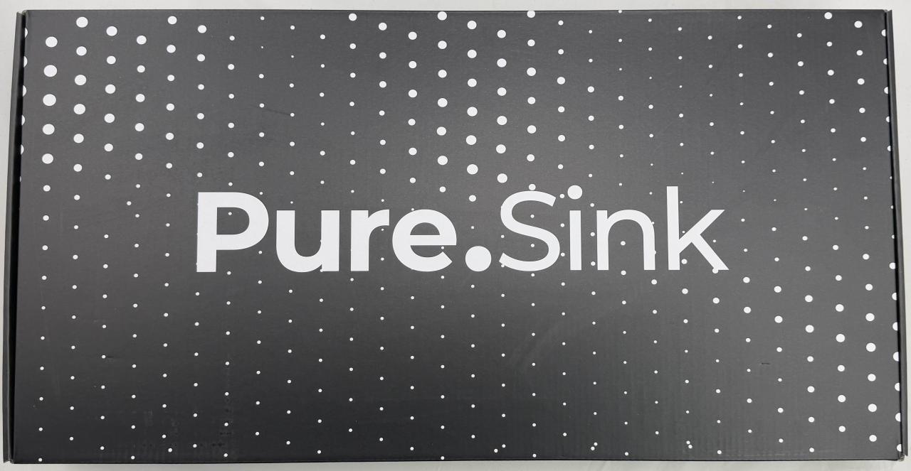 Licht bekrast Pure.Sink Elite Steel Stream-S keukenkraan PVD geborsteld goud met uittrekbare uitloop 1208971857