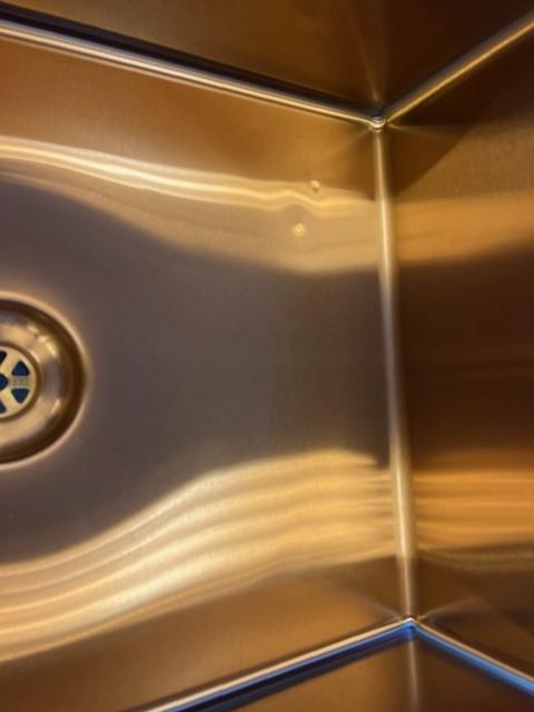 OUTLET Kleine deukjes Pure.Sink Exclusivo Koperen spoelbak met afdruipgedeelte 78x52 cm Tapwing rechts 1208971866 - Productafbeelding 13