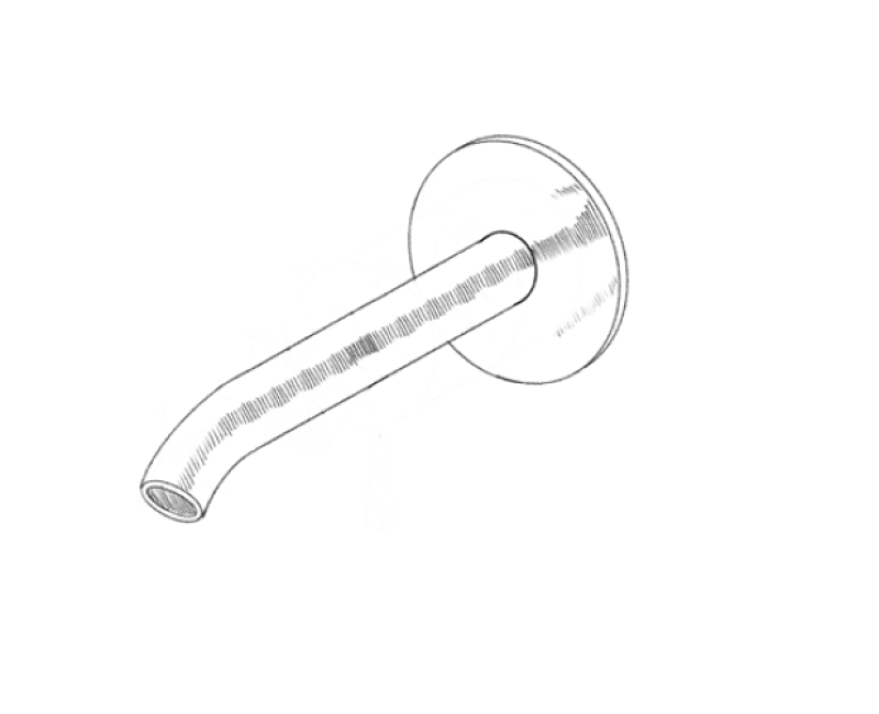 MURO TUA baduitloop chroom M1.CA3.W.15.CR