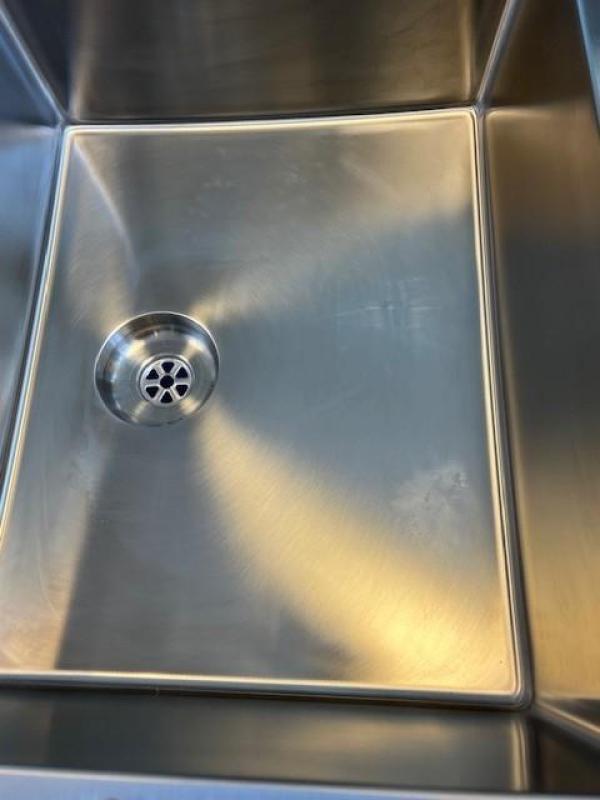 OUTLET Bodem bekrast Pure.Sink Prestige RVS spoelbak 50x40 cm 10mm radius onderbouw, vlakbouw en opbouw PPG5040-02