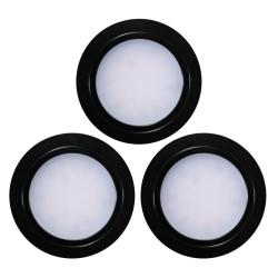 Indux Luma kleine inbouw keuken LED spot Set 3 Spots met LED-driver Zwart 1208972324