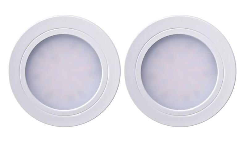 Indux Luma kleine inbouw keuken LED Spot Set 2 Spots met LED-driver Wit 1208972375