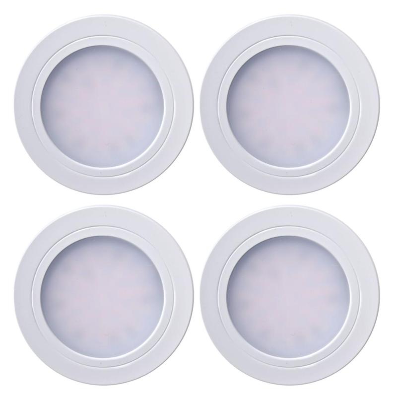 Indux Luma kleine inbouw keuken Multi Tone LED Set 4 Spots Wit 1208972388