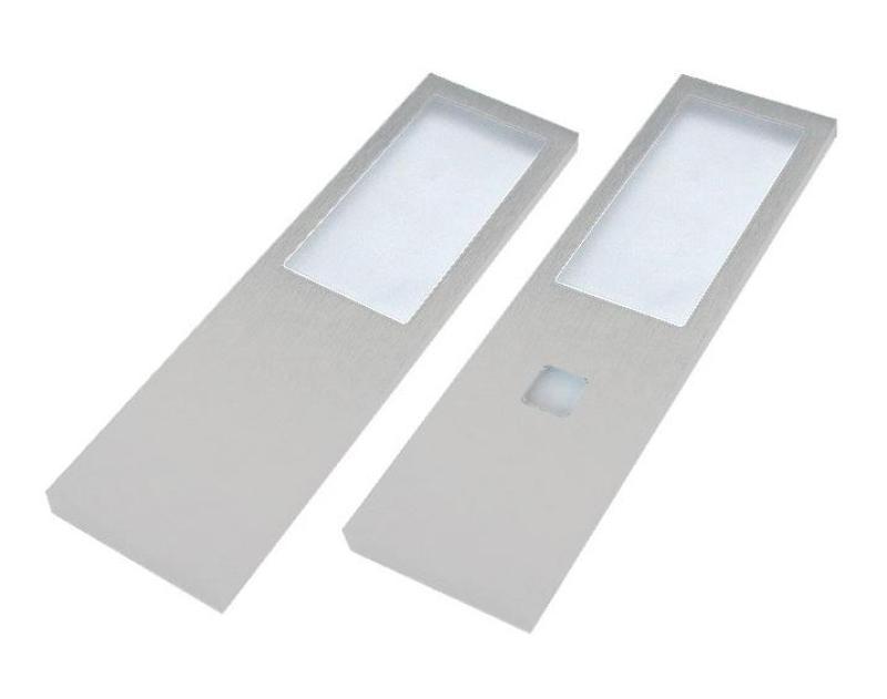 Indux Lino Keuken Opbouw LED Set 2 Spots 4W Met Geïntegreerde Touch-Dim-Schakelaar Aluminium 1208972394