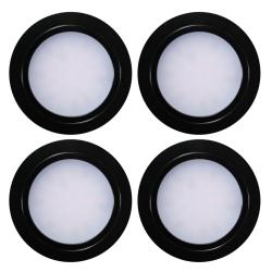 Indux Luma inbouw keuken Multi Tone LED Set 4 Spots Zwart 1208972406