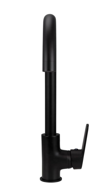 Aquanello Casa Zwarte Eenhendel Keukenmengkraan BL-1201-CS