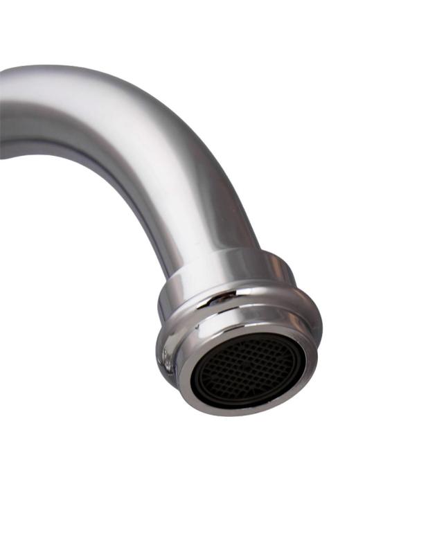 Aquanello Heritage Ascot Klassieke Keuken Nostalgische Keukenkraan Chroom met Ronde Uitloop CR-4003-HA