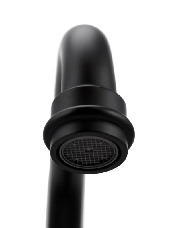 Aquanello Heritage Ascot Klassieke Keuken Muurkraan Boven Uitloop Zwart BL-4110-HA