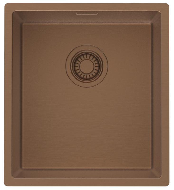 Pure.Sink Luxion Koperen spoelbak 36x40 cm onderbouw 1208972509