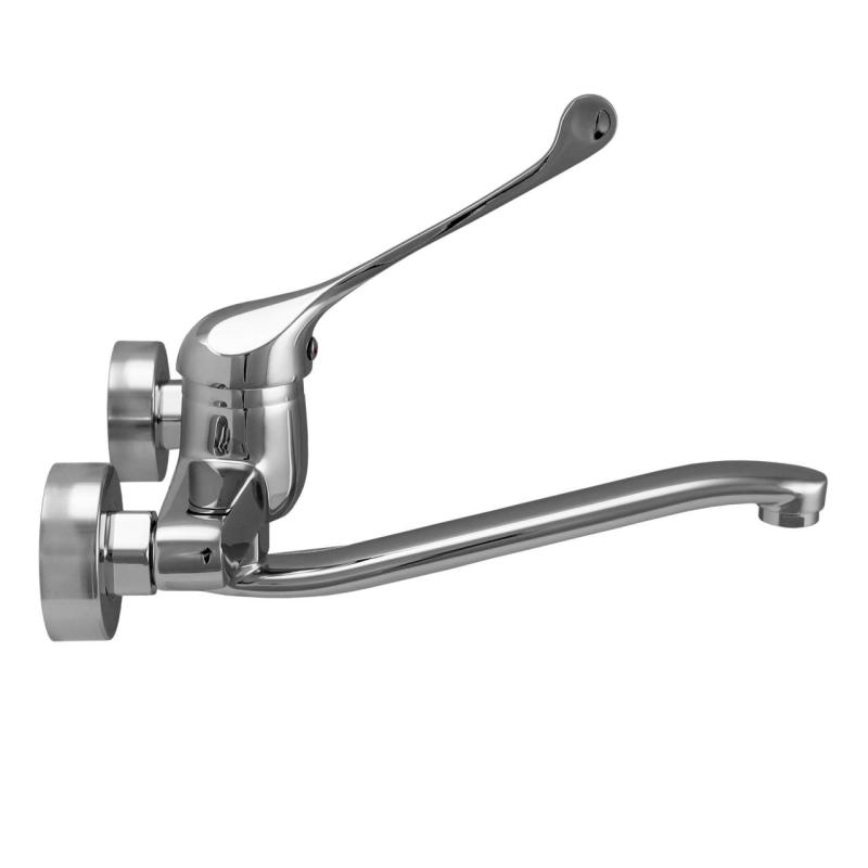 Aquanello Medic Keuken Muurkraan met Lange Hendel Chroom CR-1005-MD