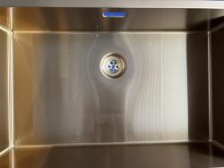 OUTLET Bekraste Pure.Sink Exclusivo grote Koperen spoelbak 70x40 cm 10mm radius onderbouw, vlakinbouw en opbouw PEX7040-62