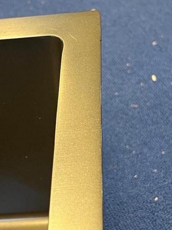 OUTLET Bekrast Quadri Dixton 50 zwarte Nano PVD RVS spoelbak 500x450 mm met kraangat opbouw 	1208972605