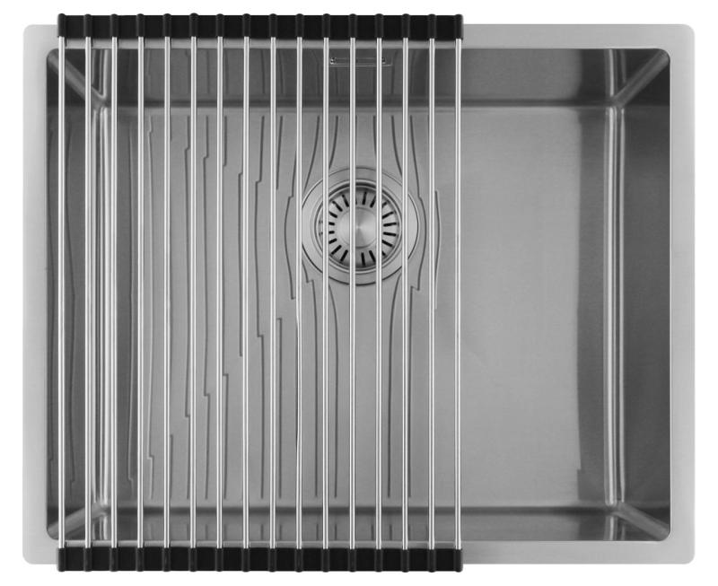 Pure.Sink Luxion RVS spoelbak 50x40 cm onderbouw 1208972606