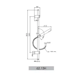 Huber Suite  Badgarnituur 6313CR