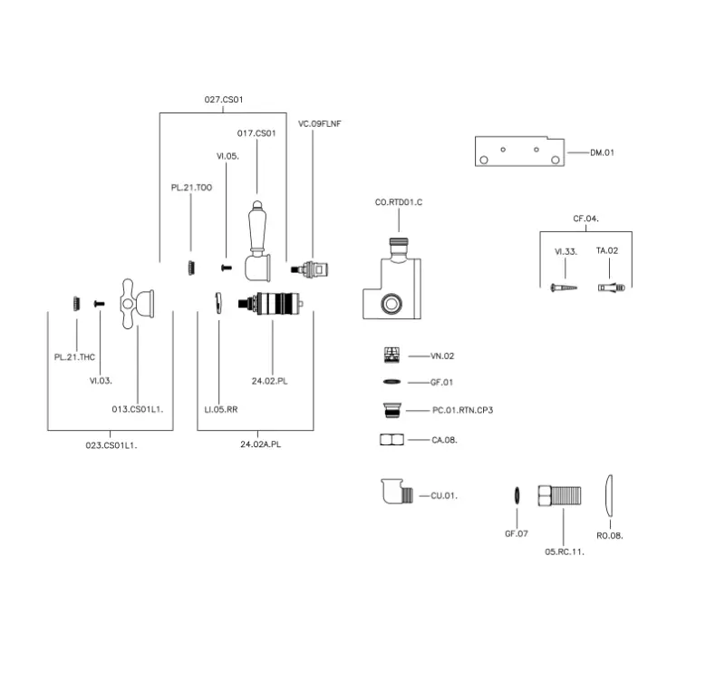 Huber Croisette Douchemengkraan Chroom 150.CS01H.CR