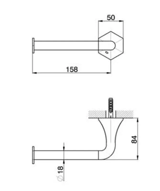 Cisal Cherie Toiletrolhouder Chroom CE09040021